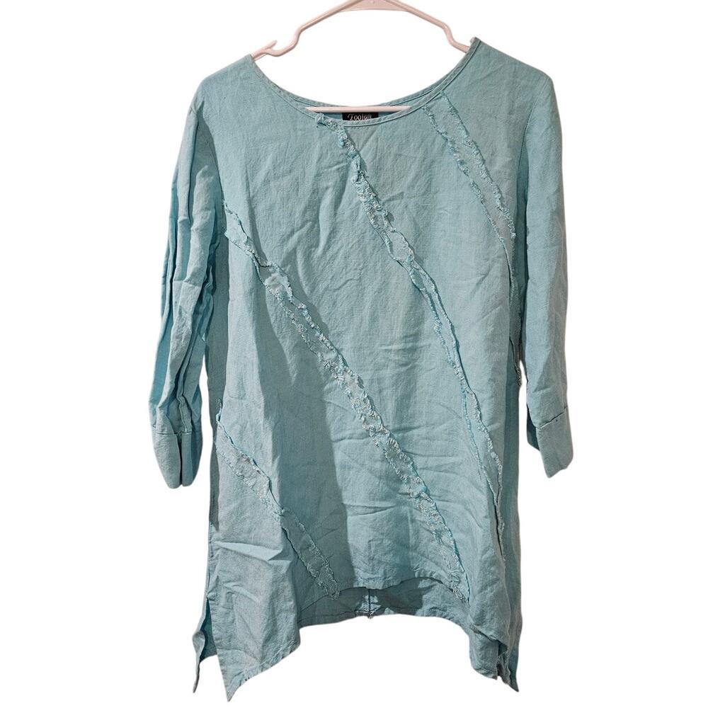 Women's Light Blue Blouse